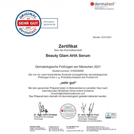 Beauty Glam AHA Serum 2er Set  Набор сывороток с AHA 2 шт.