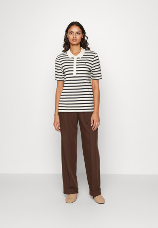 Tommy Hilfiger REG STRIPE Polo shirt Breton White/Desert Sky REG STRIPE Рубашка поло Бретон Уайт/Пустынное небо