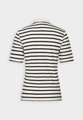 Tommy Hilfiger REG STRIPE Polo shirt Breton White/Desert Sky REG STRIPE Рубашка поло Бретон Уайт/Пустынное небо