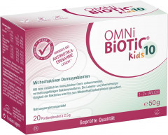 OMNI BIOTIC 10 Kids 20st, Комплекс бактерий для детей Омни Биотик 10 штаммов бактерий для микрофлоры кишечника, Германия, 20шт