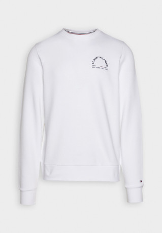 Tommy Hilfiger SHADOW UNISEX Sweatshirt optic white SHADOW UNISEX Толстовка оптический белый