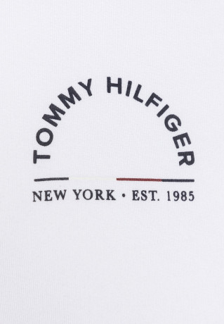 Tommy Hilfiger SHADOW UNISEX Sweatshirt optic white SHADOW UNISEX Толстовка оптический белый