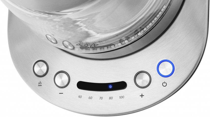 eta eta Wasser-/Teekocher CRYSTELA PREMIUM ETA915390000, 2200 W, stufenlose Temperatureinstellung und KEEP WARM Funktion чайник для воды/чая CRYSTELA PREMIUM ETA915390000, 2200 Вт, бесступенчатая регулировка температуры и функция KEEP WARM