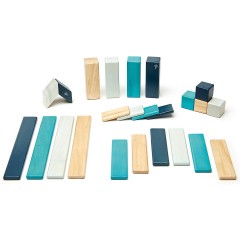 TEGU TEGU 5700509 Magnetisches Holzset blau TEGU 5700509 Набор деревянных магнитов синий