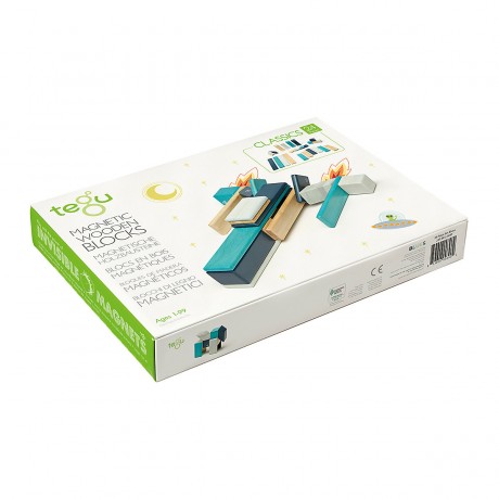 TEGU TEGU 5700509 Magnetisches Holzset blau TEGU 5700509 Набор деревянных магнитов синий