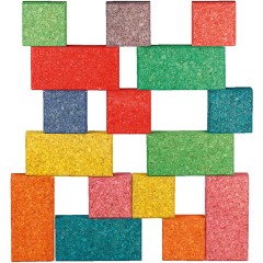 KORXX Korkbausteine Cuboid Mix Color edu Пробковые строительные блоки Cuboid Mix Color edu