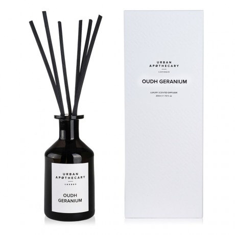 Urban Apothecary Oudh Geranium Raumduft Luxury Diffuser, 200 мл