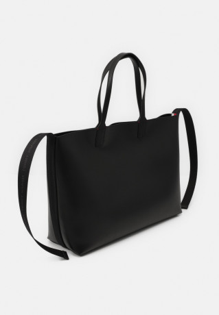 Tommy Hilfiger ICONIC TOMMY  SOLID Tote bag black ICONIC TOMMY SOLID Сумка-тоут черный