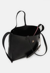 Tommy Hilfiger ICONIC TOMMY SOLID Tote bag black ICONIC TOMMY SOLID Сумка-тоут черный