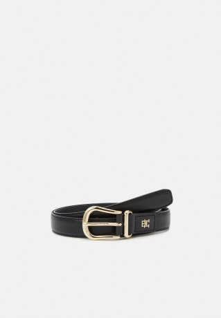 Tommy Hilfiger CASUAL Belt black ПОВСЕДНЕВНЫЙ Ремень черный