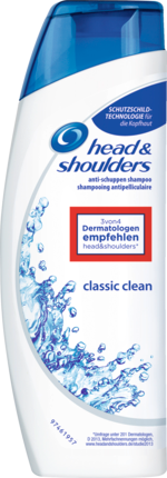 head&shoulders Clean, Шампунь против Перхоти для Волос 300 мл