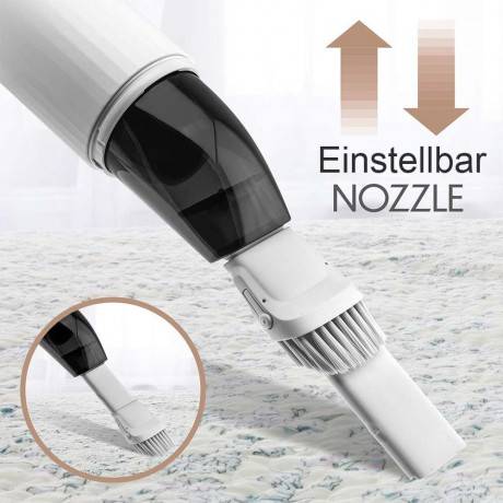 MOUTEN MOUTEN Akku-Handstaubsauger Extrem leiser, leistungsstarker kleiner Hand-Mini-Staubsauger, Geeignet fur Autos, Wohnungen und Buros Schwarz Беспроводной ручной пылесос MOUTEN Чрезвычайно тихий, мощный небольшой ручной мини-пылесос, подходящий для ав