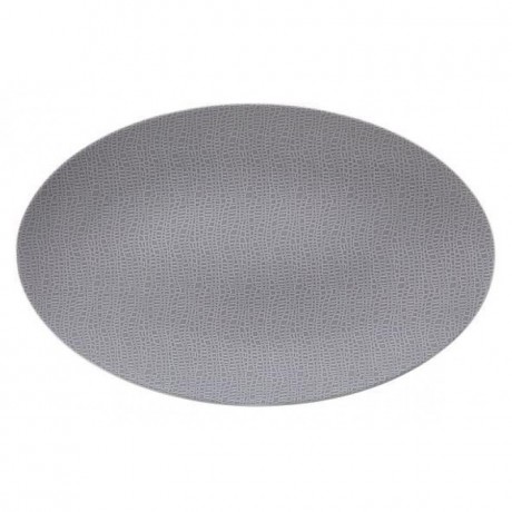 Seltmann Weiden Seltmann Weiden Life Fashion - Elegant Grey Servierplatte oval 40x26 cm Seltmann Weiden Life Fashion - Сервировочная тарелка Elegant Grey, овальная, 40x26 см