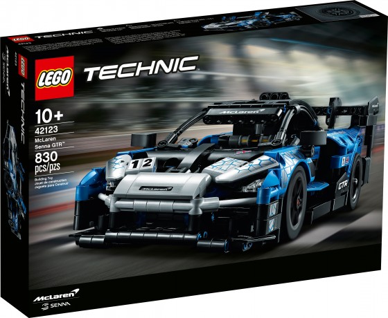 Lego McLaren Senna GTR Макларен Сенна GTR