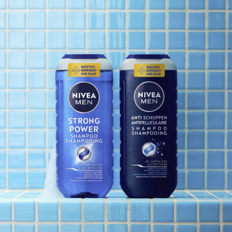 NIVEA MEN Anti Schuppen Shampoo, 250 ml, Нивеа Мужской шампунь против перхоти, экстракт бамбука, до 100% удаление перхоти, 250 мл