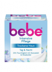 bebe Gesichtspflege Intensivpflege  Интенсивный увлажняющий крем маслами авокадо и ши, 50мл