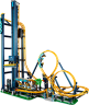 Lego Looping-Achterbahn американские горки