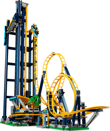 Lego Looping-Achterbahn американские горки