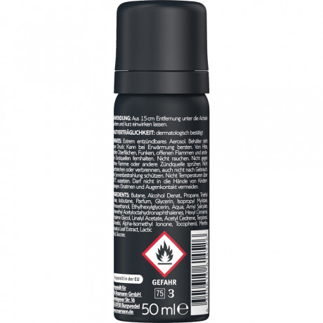 ISANA MEN Deospray Fresh Reisegroesse 50ml, Изана Мужской дезодорант-спрей, интенсивная свежесть, 48ч защита, дорожный размер, 50 мл