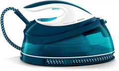 Philips Philips Dampfbugelstation PerfectCare Compact GC7844/20, 1500 ml Wassertank, 2.400 Watt, OptimalTemp, 400 gr Dampfstoss  Паровая гладильная станция Philips PerfectCare Compact GC7844/20, резервуар для воды 1500 мл, 2400 Вт, OptimalTemp, паровой уд