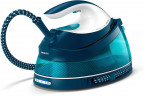 Philips Philips Dampfbugelstation PerfectCare Compact GC7844/20, 1500 ml Wassertank, 2.400 Watt, OptimalTemp, 400 gr Dampfstoss  Паровая гладильная станция Philips PerfectCare Compact GC7844/20, резервуар для воды 1500 мл, 2400 Вт, OptimalTemp, паровой уд