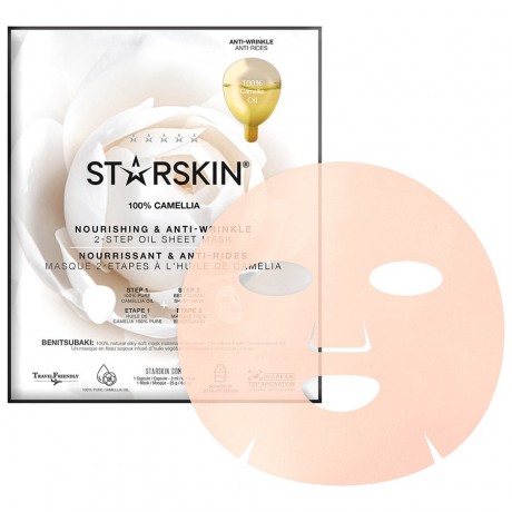 STARSKIN (Старскин) 100 % Camellia Nourishing & Anti - Wrinkle Maske Masken, 1 шт.