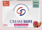 CD Cremeseife Beeren & Mandelmilch 100 g, Крем-мыло с ягодным ароматом и миндальным молоком для мягкого очищения, 100 г