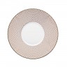 Rosenthal Rosenthal Francis Carreau Beige Suppen-Untertasse gross 18 cm Блюдце для супа Rosenthal Francis Carreau бежевое большое 18 см