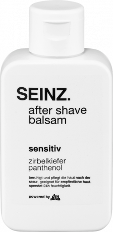 SEINZ. After Shave Balsam Sensitive, 100 ml, Мужской бальзам после бритья Sensitive с пантенолом для чувствительной кожи, 100 мл