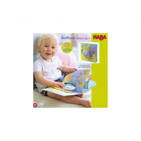 Haba HABA 300146 Stoffbuch Elefant Egon HABA 300146 Ткань Книга Слон Эгон
