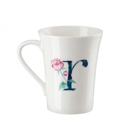 Hutschenreuther Hutschenreuther Flower Alphabet Becher mit Henkel R-Rosa 0,40 L Кружка Hutschenreuther Flower Alphabet с ручкой R-Pink 0,40 л