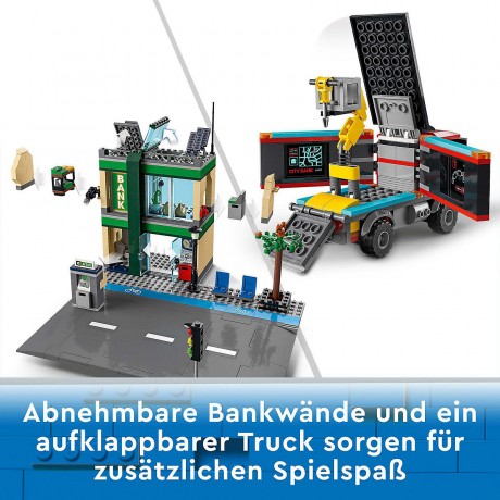 LEGO City 60317 Bankuberfall mit Verfolgungsjagd ЛЕГО Полицейская погоня в банке