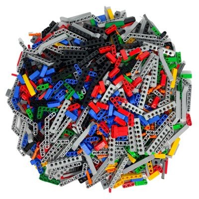 LEGO LEGO Technic - 1500 Teile - Technic Basic Verbinder Pins Lochstangen Lift Arms LEGO Technic — 1500 деталей — Technic Basic Соединительные штифты Отверстия Стержни Подъемные рычаги