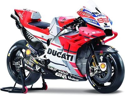 Maisto Modellmotorrad Ducati Desmosedici GP 18 Andrea Dovizioso (weiss-rot Модель мотоцикла Ducati Desmosedici GP 18 Andrea Dovizioso (бело-красный