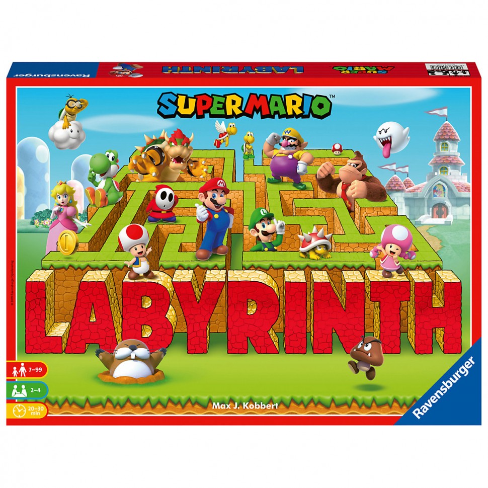 Купить Ravensburger Super Mario Labyrinth Супер Марио Лабиринт в  интернет-магазине Diskontshop.eu Германия всего за 3 650 руб. в