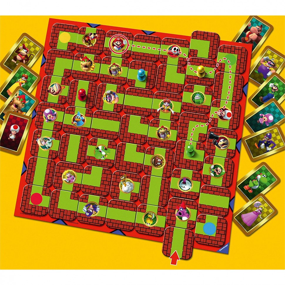 Купить Ravensburger Super Mario Labyrinth Супер Марио Лабиринт в  интернет-магазине Diskontshop.eu Германия всего за 3 650 руб. в