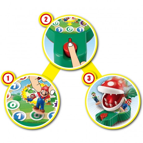 EPOCH Super Mario  Piranha Plant Escape! Побег из Super Mario Piranha Plant!