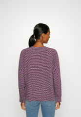 Tommy Hilfiger GEO V NECK BLOUSE Blouse red БЛУЗКА С V-ОБРАЗНЫМ ВЫРЕЗОМ GEO Блузка красный