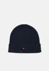 Tommy Hilfiger ESSENTIAL FLAG BEANIE UNISEX Beanie space blue ESSENTIAL FLAG BEANIE UNISEX Шапочка космический синий