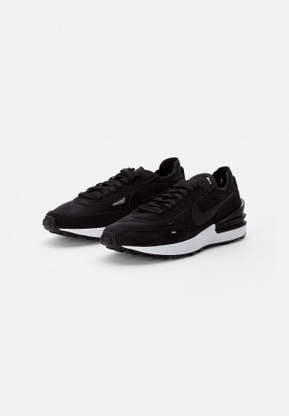 Nike Sportswear WAFFLE ONE Sneaker low black/black-white-orange WAFFLE ONE кроссовки женские низкие черный/черный-белый-оранжевый
