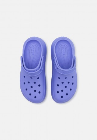 Crocs CLASSIC CRUSH  Pantolette hoch digital violet CLASSIC CRUSH мюли на высоком каблуке цифровой фиолетовый