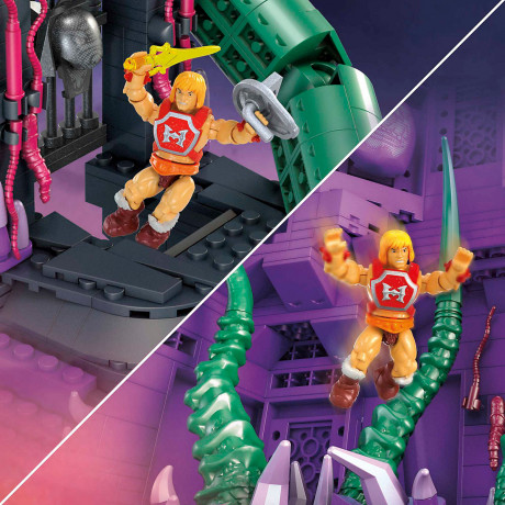 Mattel Mega Construx Masters of the Universe Snake Mountain Bauset Строительный набор Mega Construx Masters of the Universe Snake Mountain