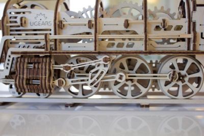 UGEARS Modellbausatz: Lokomotive + Tender Комплект модели: Локомотив + Тендер