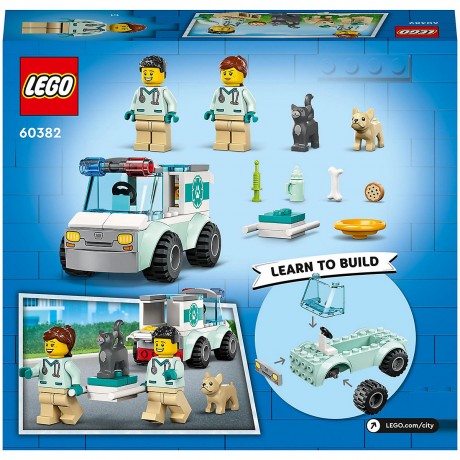 LEGO LEGO City 60382 Tierrettungswagen LEGO City 60382 Грузовик для спасения животных