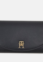 Tommy Hilfiger LIFE LARGE WALLET Wallet black ЖИЗНЬ БОЛЬШОЙ КОШЕЛЕК Кошелек черный