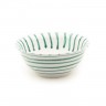 Gmundner Keramik Gmundner Keramik Grungeflammt Salatschussel d: 26 cm / 2,0 L Салатница Gmundner керамическая с зеленым пламенем d: 26 см / 2,0 л