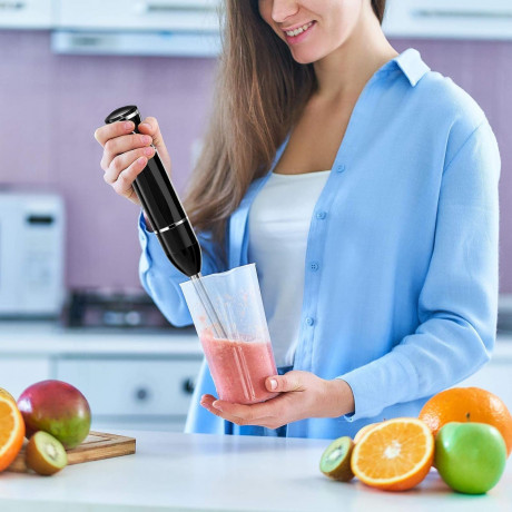 KOMFOTTEU KOMFOTTEU Stabmixer, Handruhrer-Set, mit 3-Klingen-Messer Ручной блендер KOMFOTTEU, набор ручных миксеров, с 3-лезвийным ножом