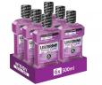 LISTERINE Total Care Tooth Protection 6 x 500 ml Ополаскиватель для полости рта для взрослых (Италия),  раствор, комплексная защита зубов и десен 6 в 1, антибактериальный, свежий мятный аромат Набор 6 шт х 500 мл (3000 мл)