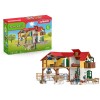 Schleich Schleich Farm World 42407 Bauernhaus mit Stall und Tieren Фермерский дом Schleich Farm World 42407 с конюшней и животными