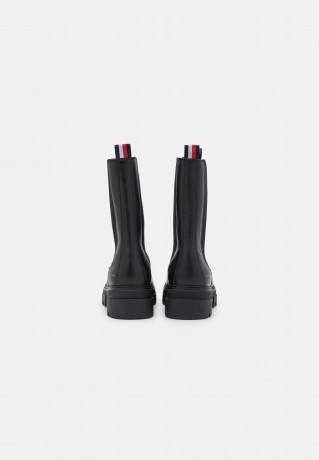 Tommy Hilfiger MONOCHROMATIC Ankle boots black МОНОХРОМАТИЧЕСКИЙ Ботильоны черный